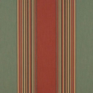 Henna Fern Vintage awning fabric swatch