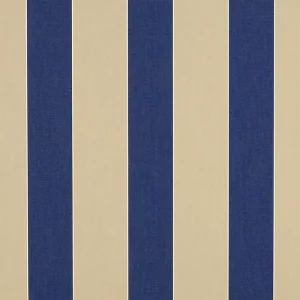 Mediterranean Canvas Block Stripe awning fabric swatch