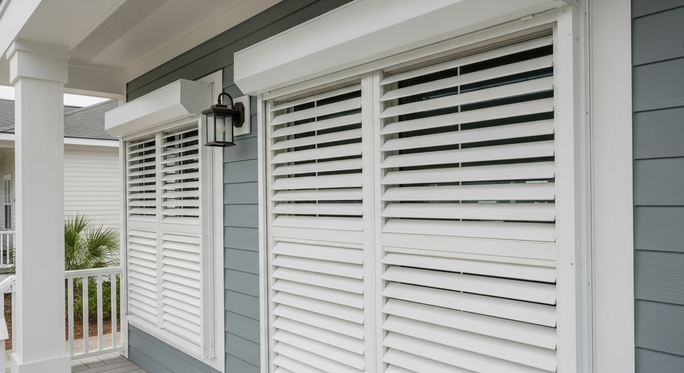 Middle image for Hurricane Shutters vs. Alternatives: Surf City NC Edition