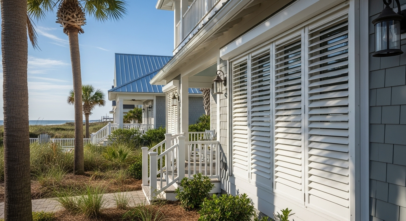 Middle image for Choosing the Best Hurricane Shutters in Surf City NC